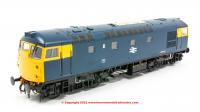 2680 Heljan Class 26 Diesel Locomotive in BR Blue livery with dual brakes